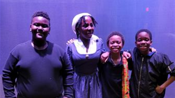Harriet Tubman and Hey Black Child Performers